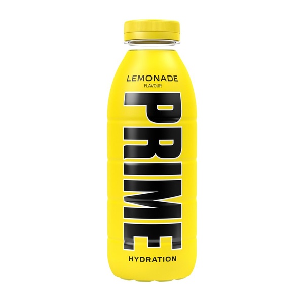 Prime Hydration Lemonade voorkant