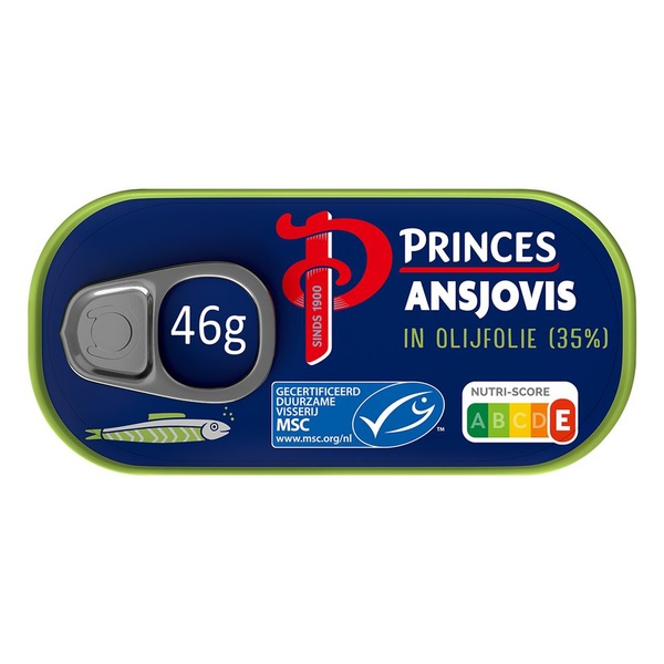 Princes ansjovisfilet in olijfolie voorkant