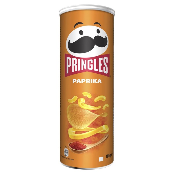 Pringles chips paprika voorkant