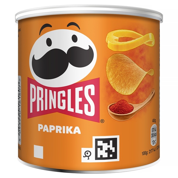 Pringles Chips Paprika voorkant