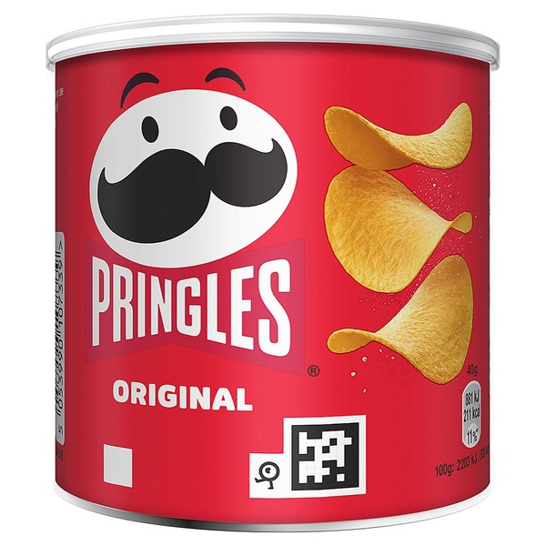 Pringles naturel 40gram voorkant
