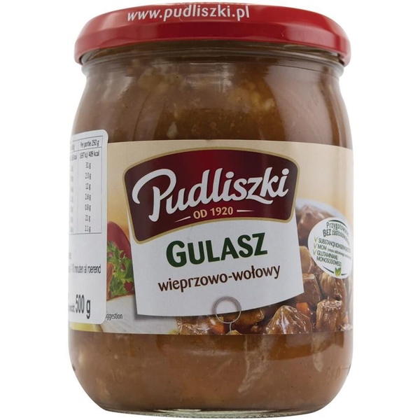 Pudliszki goulash voorkant