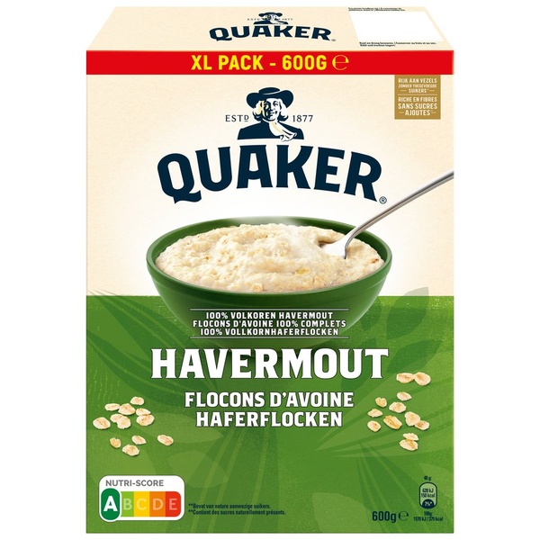 Quaker havermout voorkant