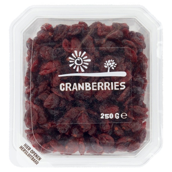 Qualino cranberries voorkant