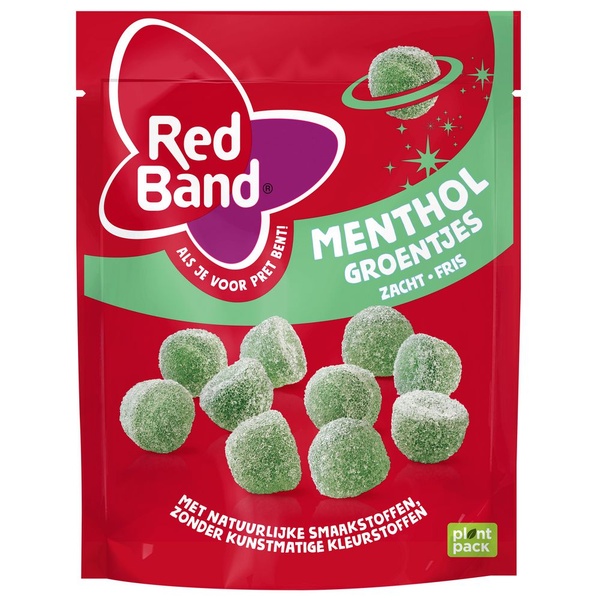 Red Band menthol groentjes voorkant