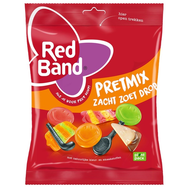 Red Band pretmix winegums voorkant