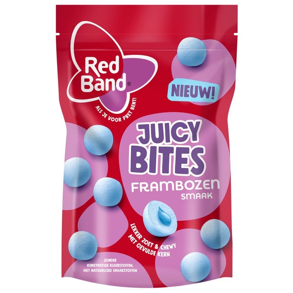 Red Band snoep bites berries  blue voorkant