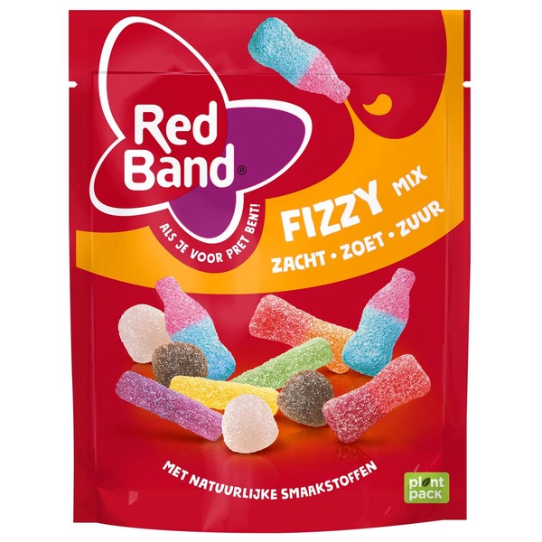 Red Band snoepmix fizzy voorkant