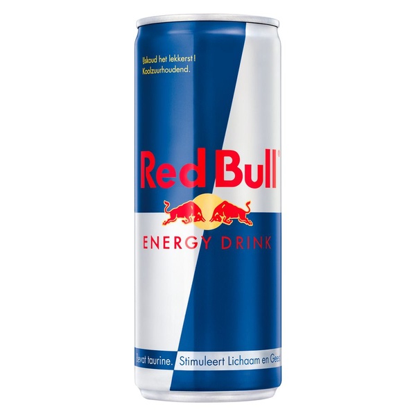 Red Bull energy drink regular voorkant