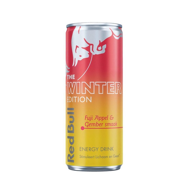 Red Bull energy winter edition 2025 voorkant