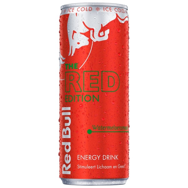 Red Bull the red edition watermeloensmaak cool voorkant