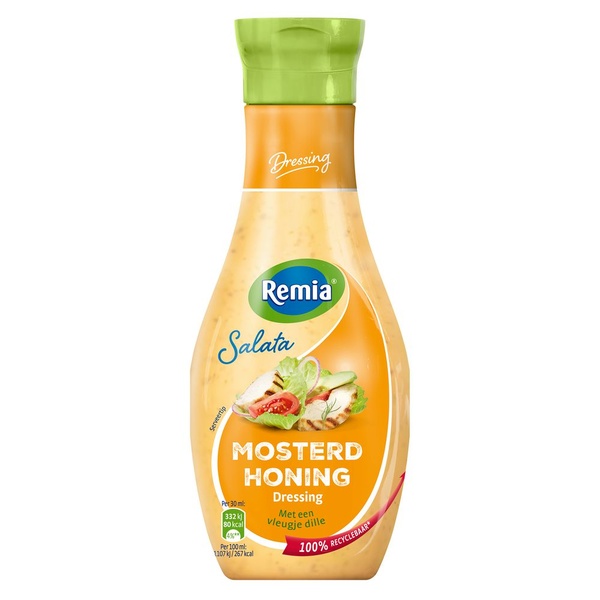 Remia Salata Mosterd Honing Dressing voorkant