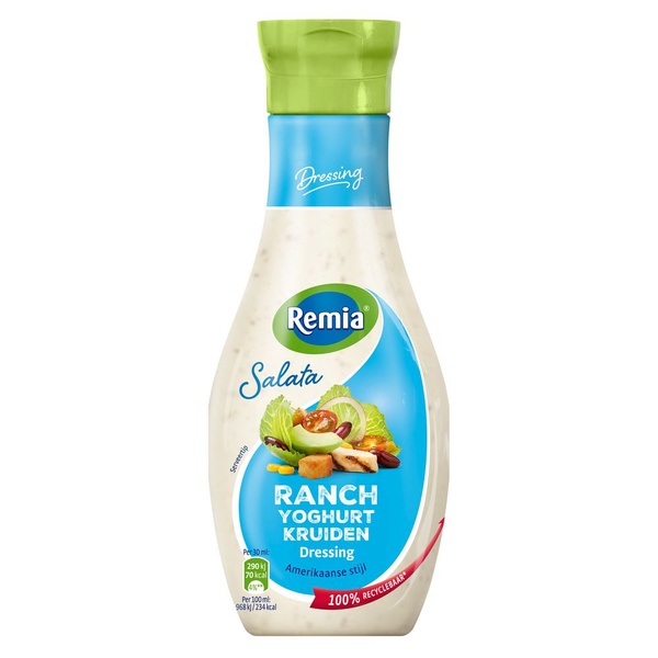 Remia Salata ranch achterkant