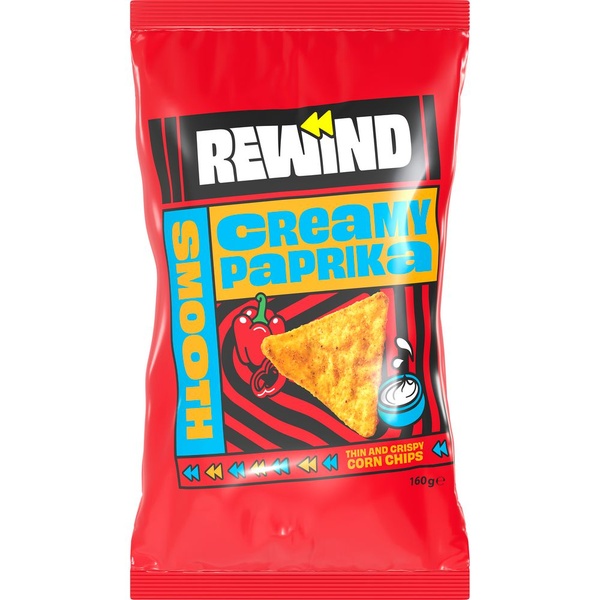 Rewind tortilla's creamy paprika voorkant