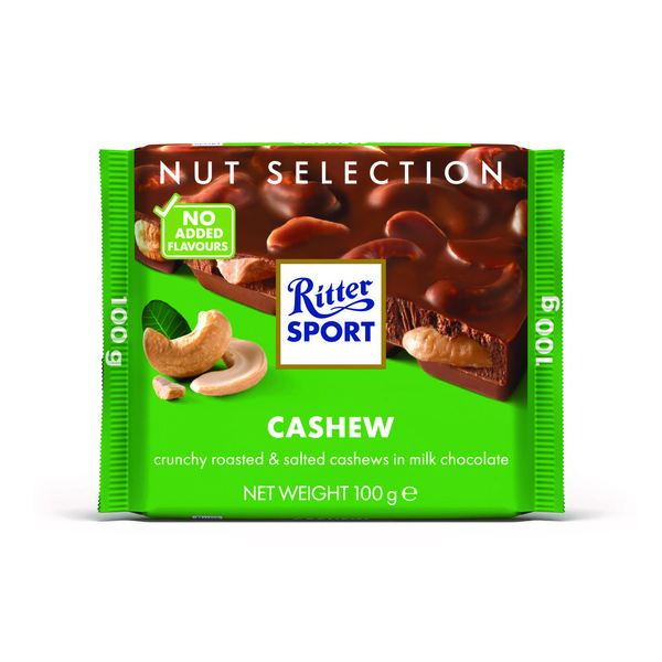 Ritter Sport cashew voorkant