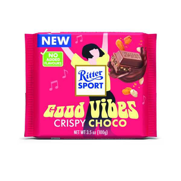 Ritter Sport crispy choco voorkant