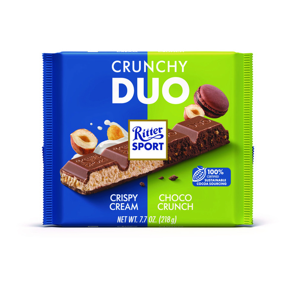 Ritter Sport crunchy duo voorkant
