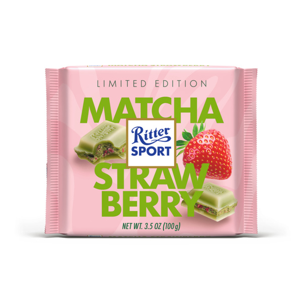 Ritter Sport Matcha Strawberry voorkant