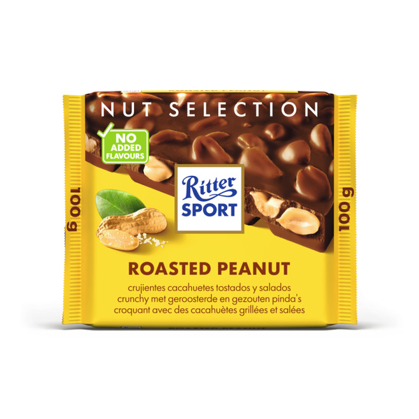 Ritter Sport roasted peanut voorkant