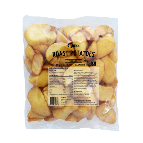 roast aardappel naturel 450 gram voorkant