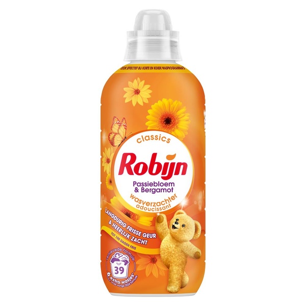 Robijn wasverzachter passiebloem voorkant