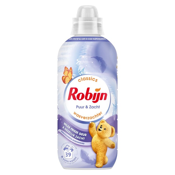Robijn wasverzachter puur & zacht voorkant