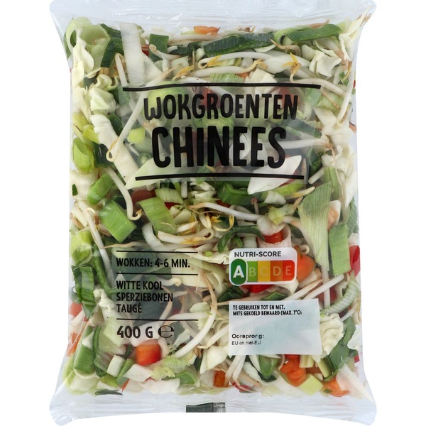 roerbakgroenten Chinees voorkant