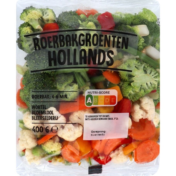 roerbakgroenten Hollands voorkant