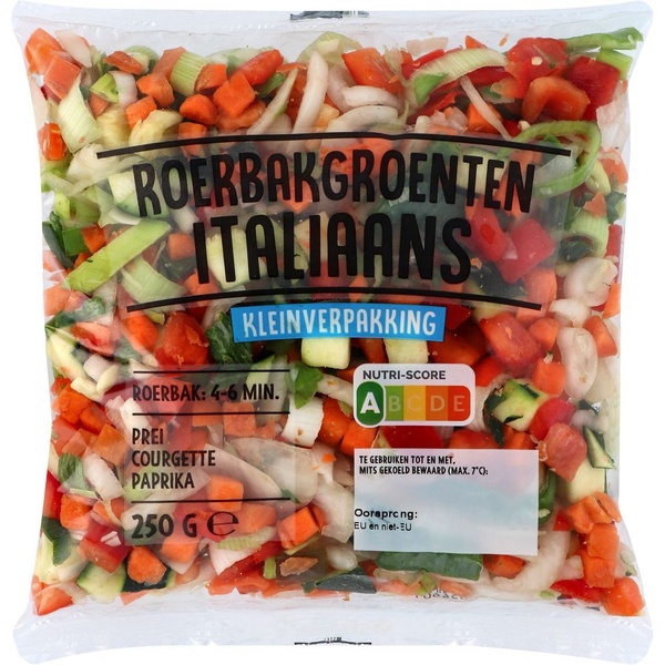 roerbakgroenten Italiaans voorkant