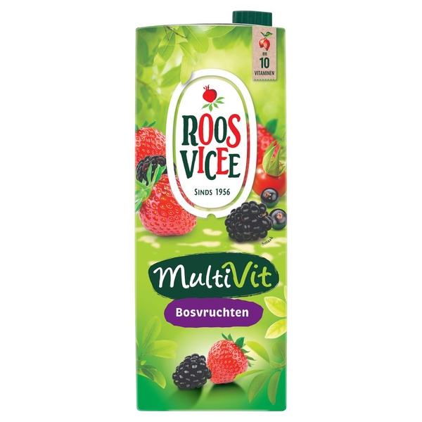 Roosvicee roosvicee bosvruchten voorkant