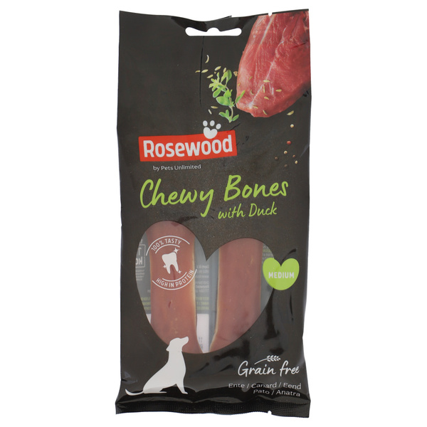 Rosewood Kauwkluiven Eend Medium voorkant