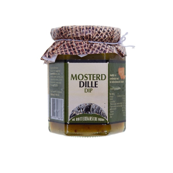 Rotterdamsche Oude dipsaus mosterd dille voorkant
