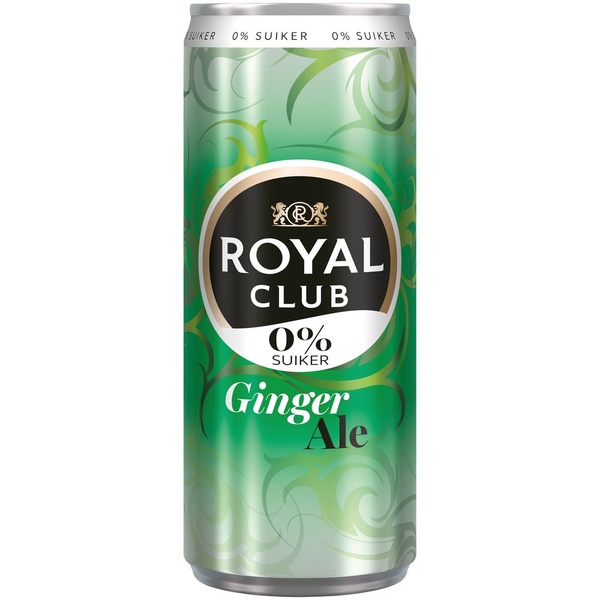 Royal Club ginger ale 0 voorkant