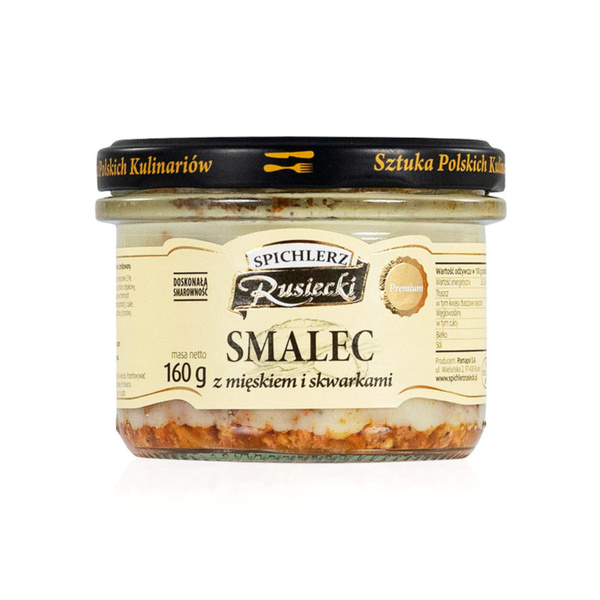 Rusiecki Rusiecki smalec skwarkami/Lard voorkant