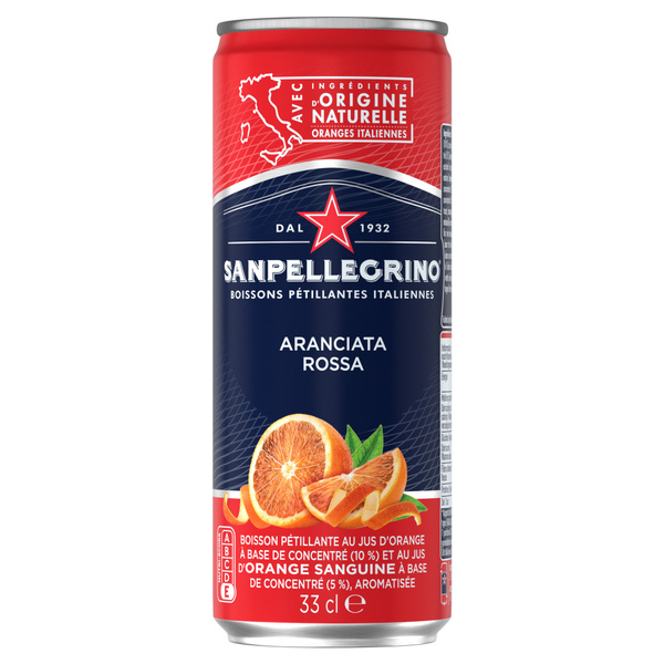 S. Pellegrino S. Pellegrino Aranciata rossa voorkant