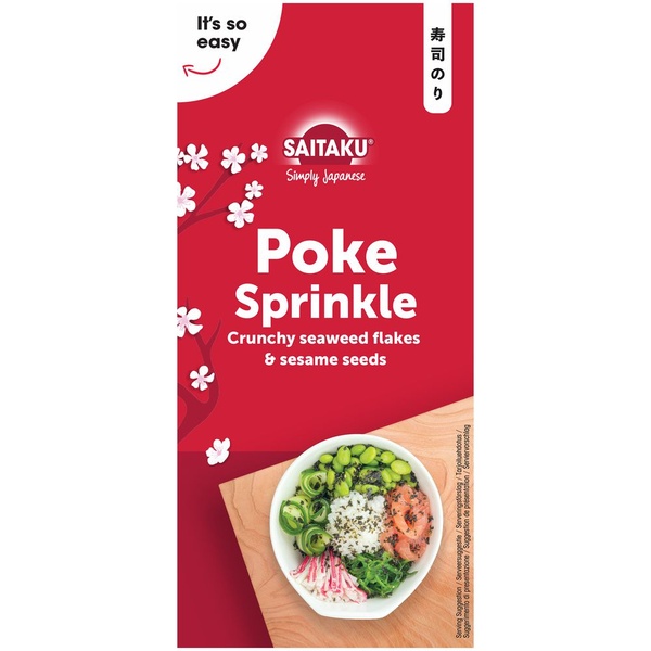 Saitaku sesamzaad en crunchy zeewier voorkant