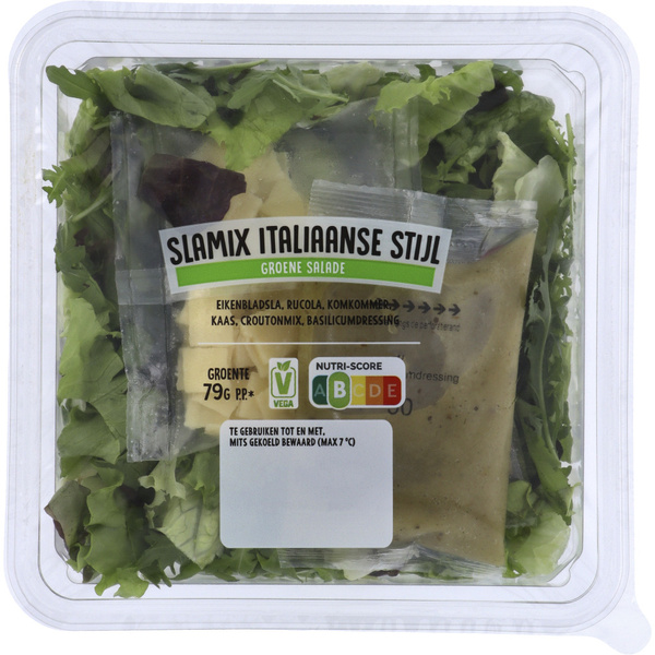 Salade Groene Italiaans voorkant