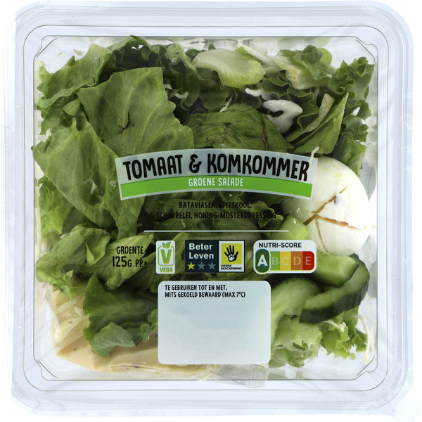 Salade Komkommer Tomaat voorkant