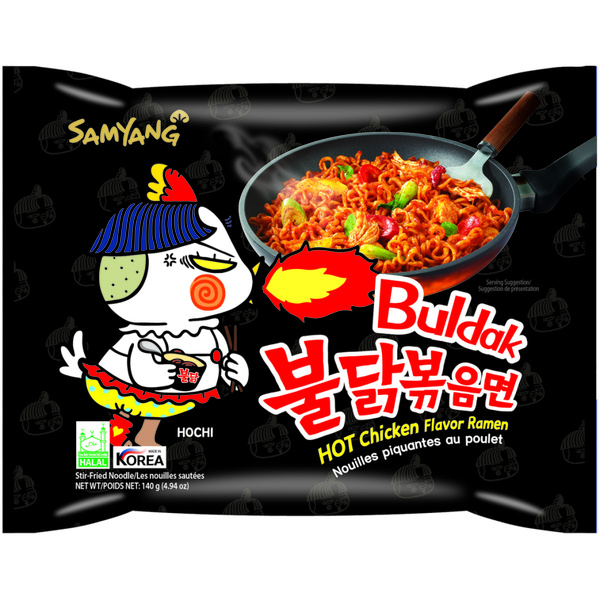Samyang Noedels Buldak Hot Chicken voorkant