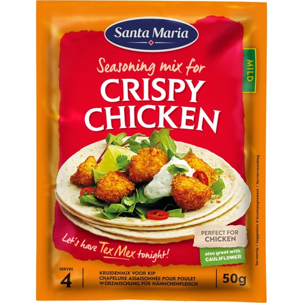 Santa Maria kruidenmix crispy chicken mild voorkant