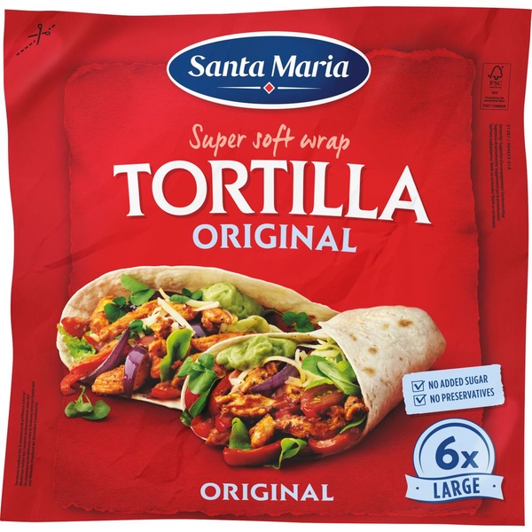 Santa Maria wrap original large voorkant