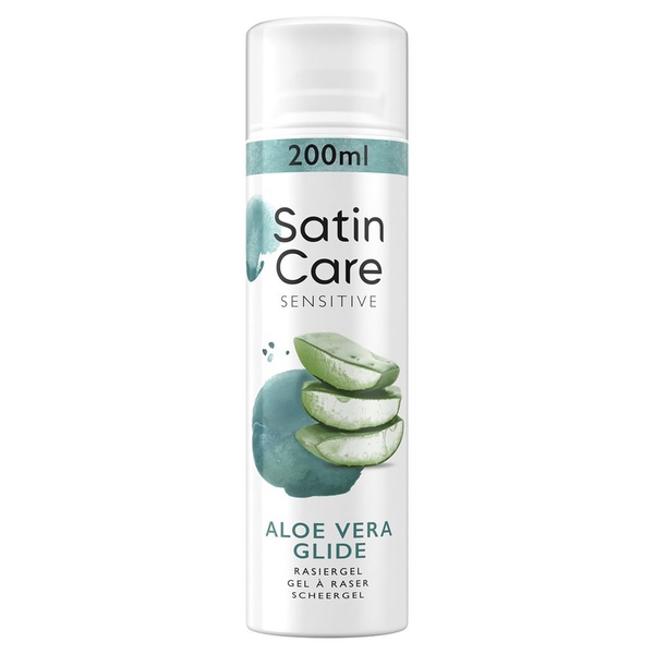 Satin Care Satin Care Sensitive aloe vera voorkant