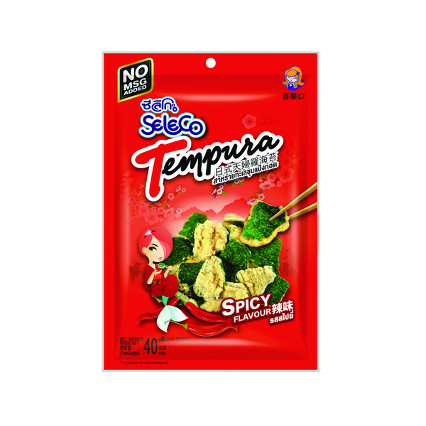 Seleco Oosters Gepaneerd gekruid zeewier voorkant