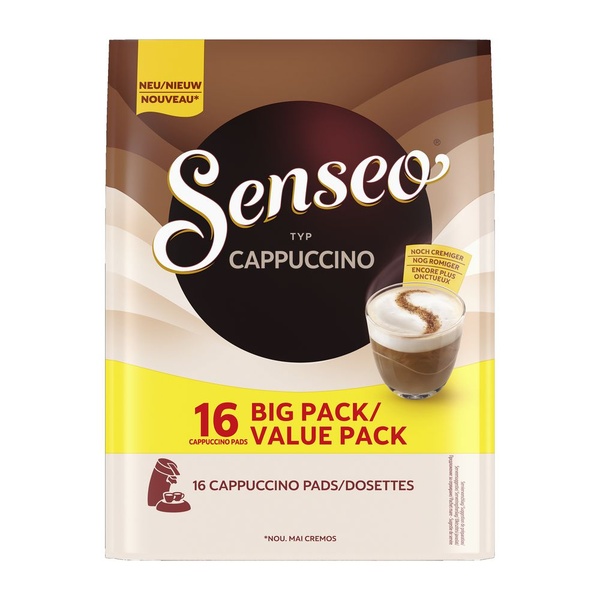 Senseo koffiepads cappucino voorkant