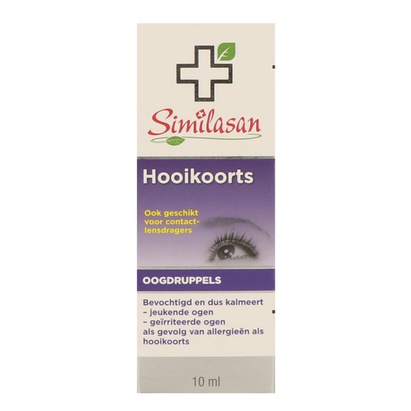 Similasan oogdruppels nr. 2 hooikoorts voorkant