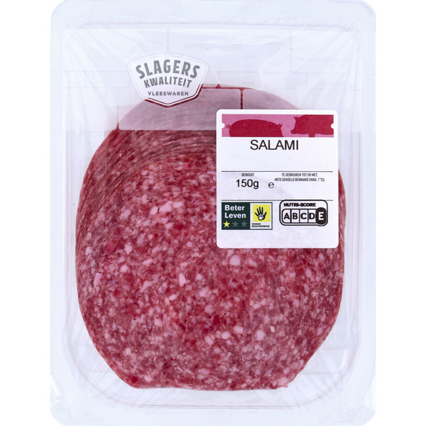 Slagerskwaliteit Slagerskwaliteit Salami voorkant