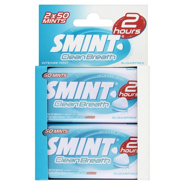 Smint clean breath intense mint voorkant
