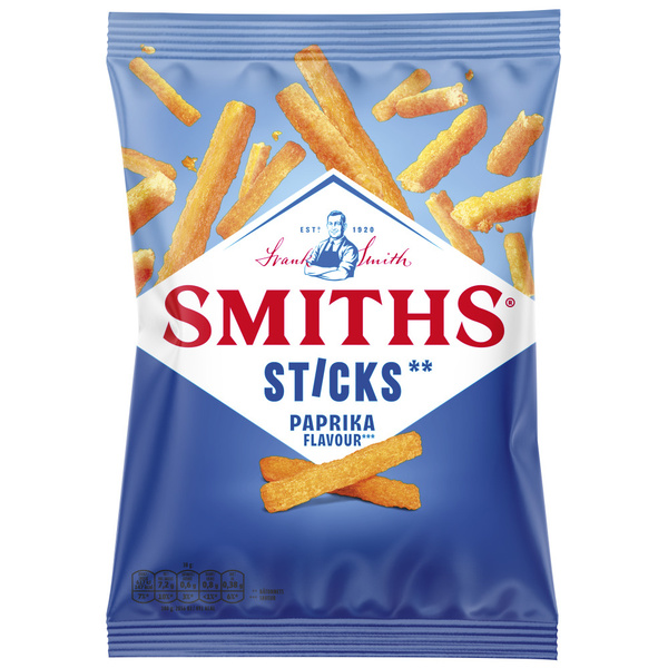 Smiths Chips Paprika voorkant