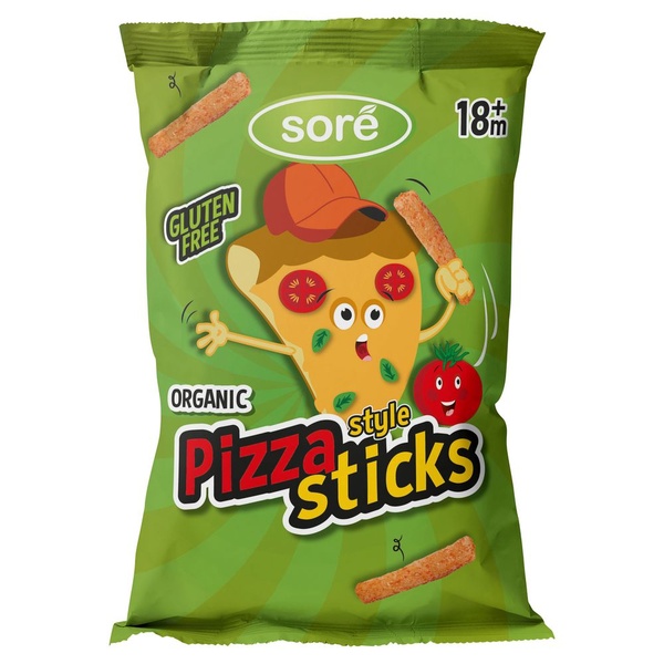 Sore 18m pizza style sticks voorkant