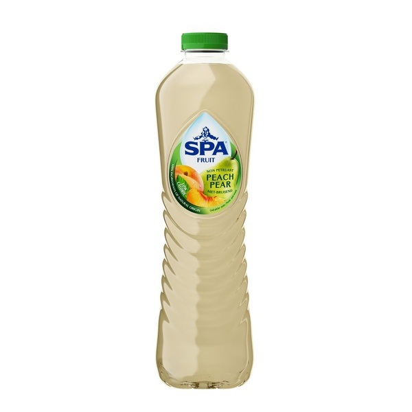 Spa Frisdrank peach pear voorkant